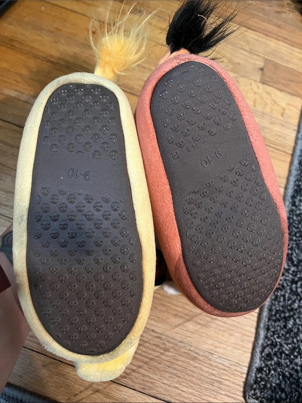 Lion king Slippers for Kids - Yellow and Brown